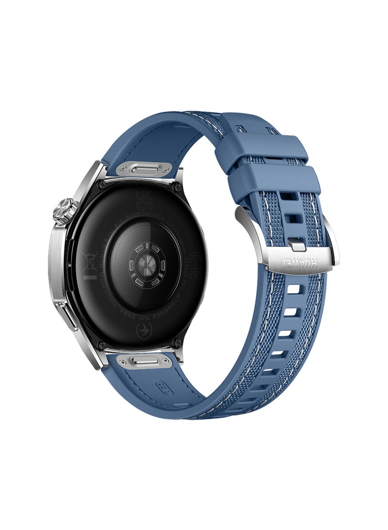 HUAWEI Watch GT 5 46mm Smartwatch, up to 14 Days Battery Life, All-new Running and Cycling Experience, Sharp-Edged Design Watch, Health Tracking, Compatible with iOS and Android, Blue - Image 3
