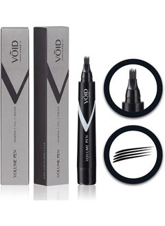 VOID Homme Oid Homme Beard Pen Filler For Men (Dark Brown) Instant Beard Pen Kit & Filler Beard Pencil Easy Beard Pen Liner Beard Filler Pen For Beard Filling Pen Kit & Beard Marker Waterproof Beard Pen  - Image 1