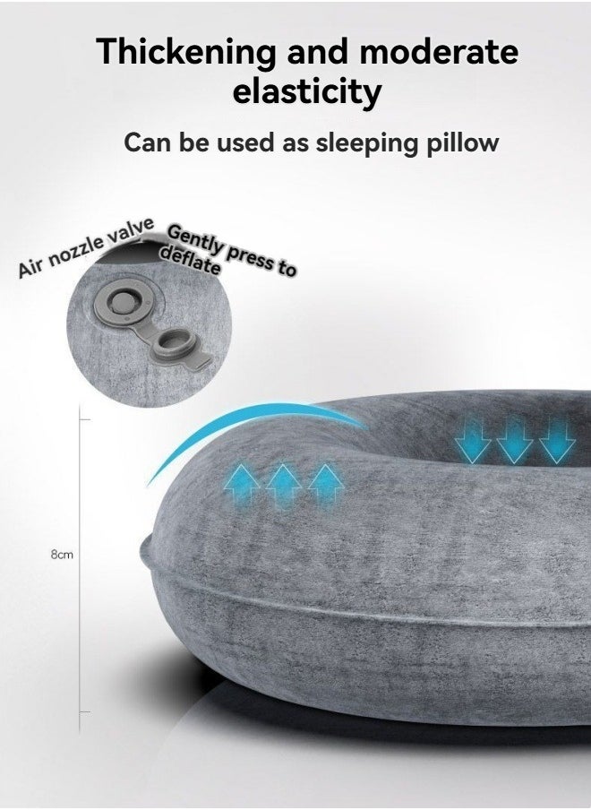 M MIAOYAN - Portable nap pillow for adults and students in the office, inflatable nap pillow for classroom - Image 1