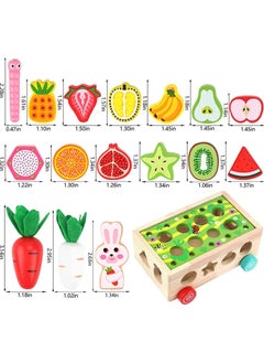 YelaJoy Wooden Educational Toys for Baby Boys Girls Age 2 3 4 Year Old, Shape Sorting Toys Gifts for Kids 2-4, Wood Preschool Learning Fine Motor Skills Game  - Image 4