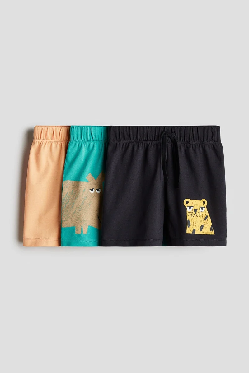 H&M 3-pack pull-on shorts