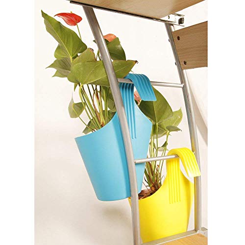 Clastik Vertical Hook Hanging Planter, White 29.5 cm x 21.7 cm x 14.5 cm (White 4) - Image 2