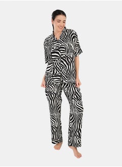 Zebra Print Pyjama Set