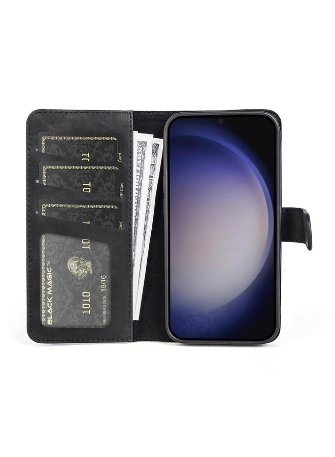 S-TOP Case For Samsung Galaxy S24 5G Stitching Horizontal Flip Leather Phone Case - Image 3