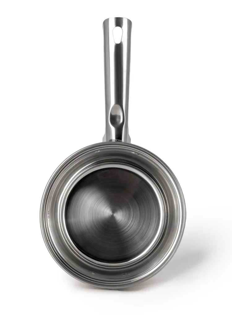 فيسمان Saucepan with Glass Lid 16x10.5cm / 2.1L, Stainless Steel 18/10 INOX30 Sauce pan Felina Series