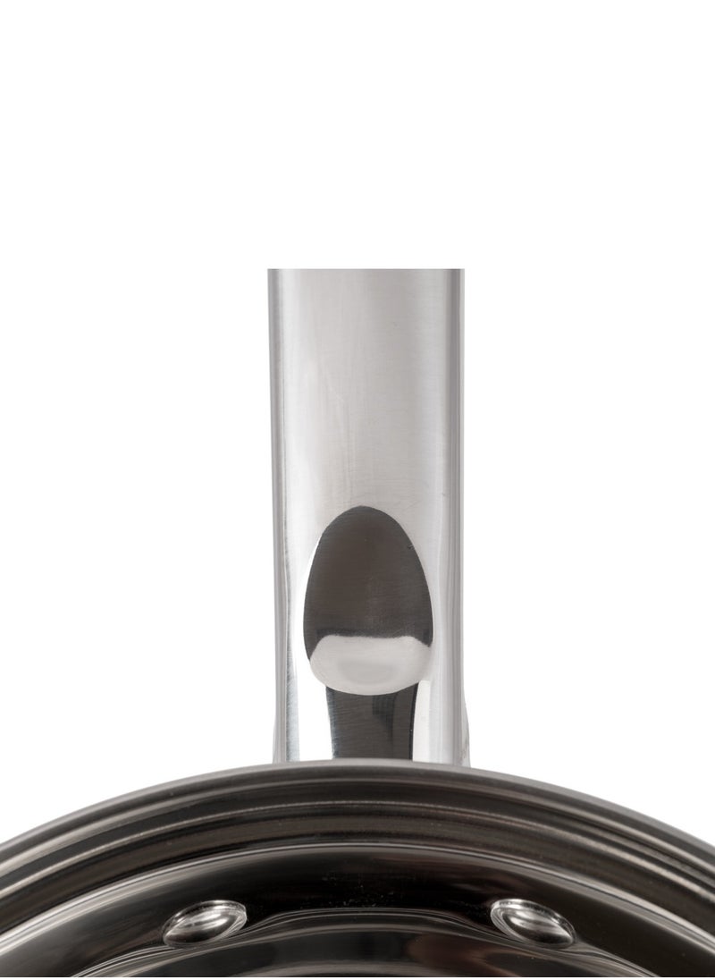 Fissman Saucepan with Glass Lid 16x10.5cm / 2.1L, Stainless Steel 18/10 INOX30 Sauce pan Felina Series  - Image 4
