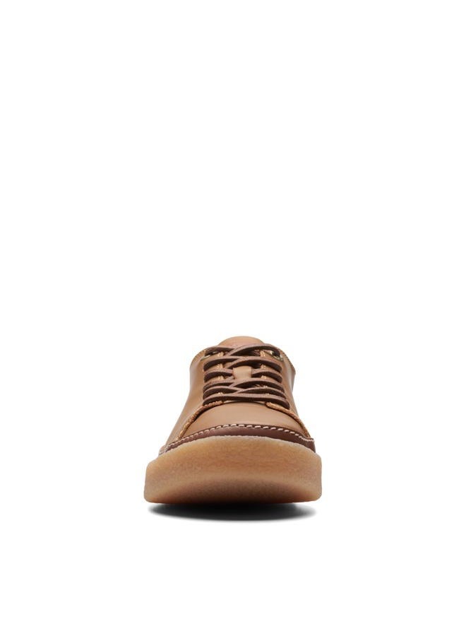 clarks Men's Oakpark Low Oxford, Tan Leather, 8 - Image 4
