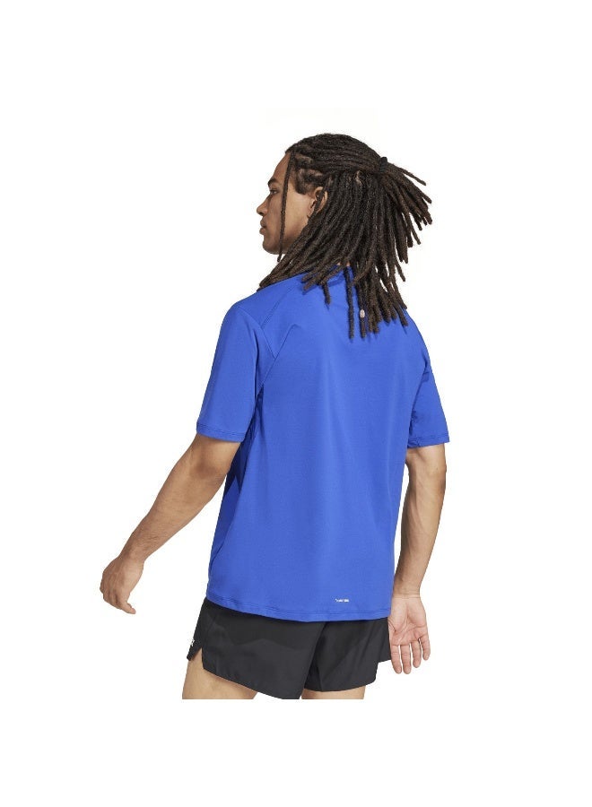 Adidas Mt Tee Blue Hiking T-Shirts For Men Xs - Image 4