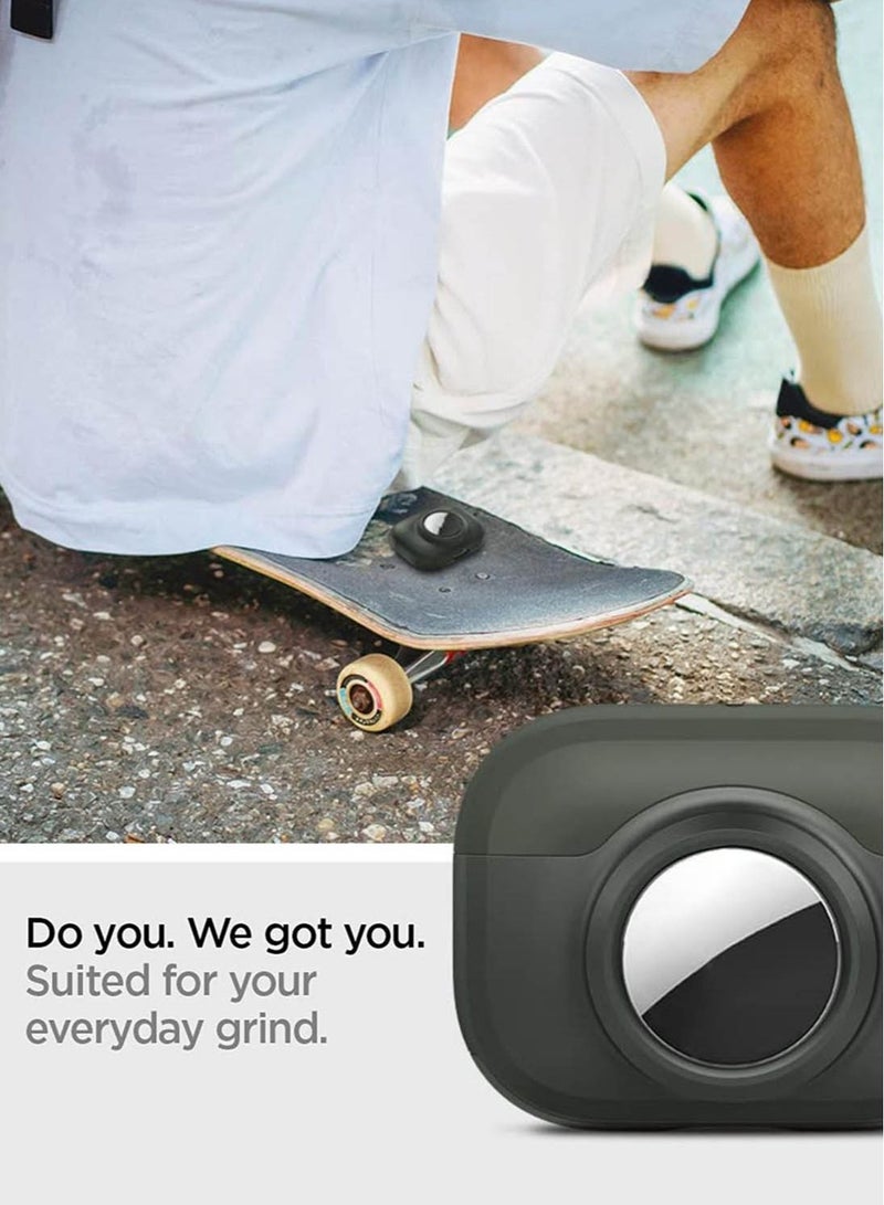 سبايجن Tag Armor Duo Case Cover for Airpods Pro and AirTag - Military Green - Image 4