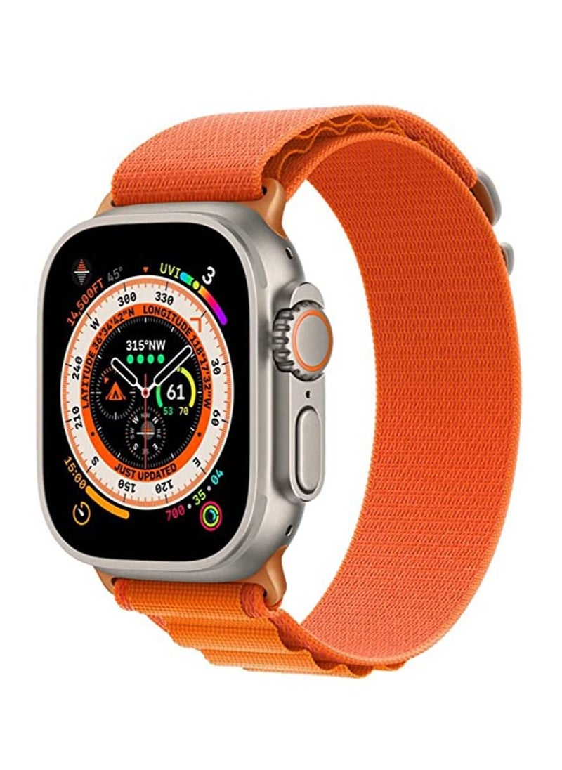 MOCOM - Ultra Band Alpine Loop For Apple Watch Ultra 49mm 45mm 44mm 42mm - Orange - Image 1