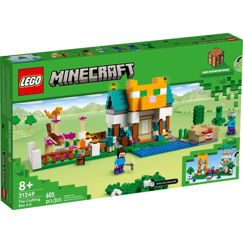 LEGO - Minecraft The Crafting Box 4.0 605 Pieces - 21249 - Image 5
