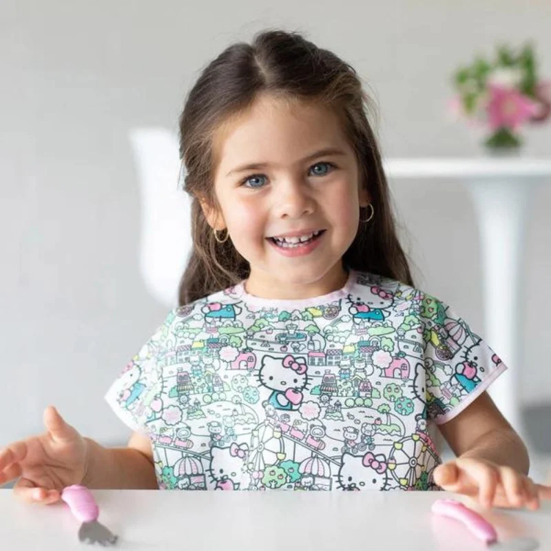 BUMKiNs Short Sleeve Apron (Ages 1-3) - Sanrio Hello Kitty