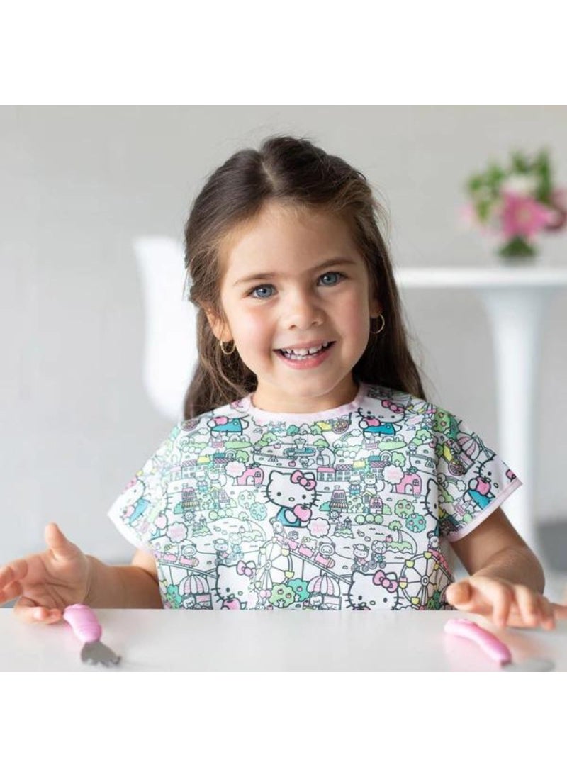 BUMKiNs Short Sleeve Apron (Ages 1-3) - Sanrio Hello Kitty  - Image 3