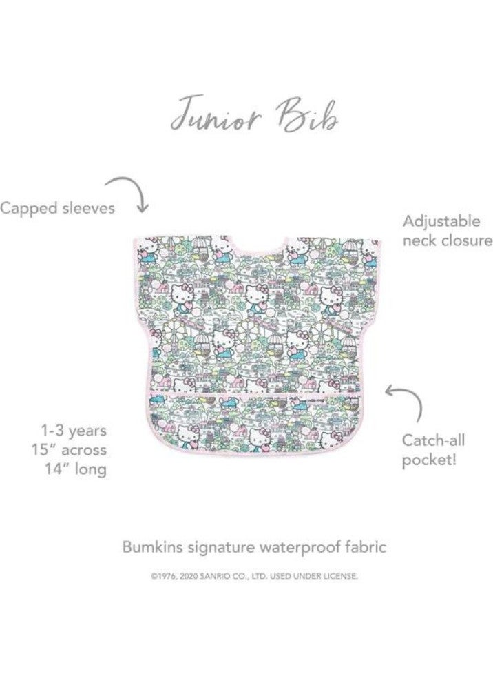 BUMKiNs Short Sleeve Apron (Ages 1-3) - Sanrio Hello Kitty  - Image 4