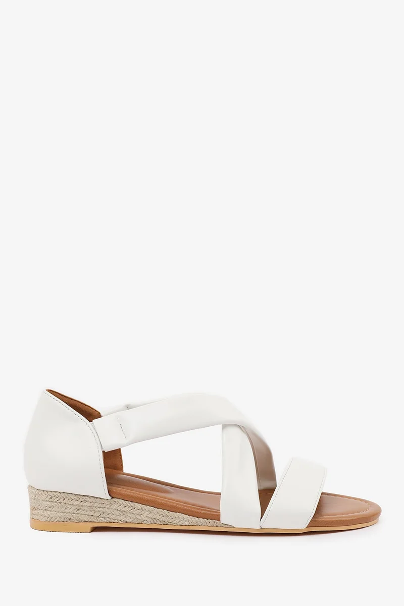 ويرز ذات فروم 'Hummingbird' Low Wedge Shoes With Cross Over Strap