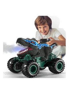 Y&D 2.4GHz Remote Control Dinosaur Car Toys for Kids Boys RC Dino with Light Sound Spray Indoor Outdoor All Terrain Electric Gifts 3 to 12  - Image 1
