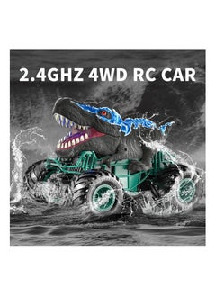 Y&D 2.4GHz Remote Control Dinosaur Car Toys for Kids Boys RC Dino with Light Sound Spray Indoor Outdoor All Terrain Electric Gifts 3 to 12  - Image 4