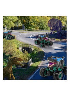Y&D 2.4GHz Remote Control Dinosaur Car Toys for Kids Boys RC Dino with Light Sound Spray Indoor Outdoor All Terrain Electric Gifts 3 to 12  - Image 2
