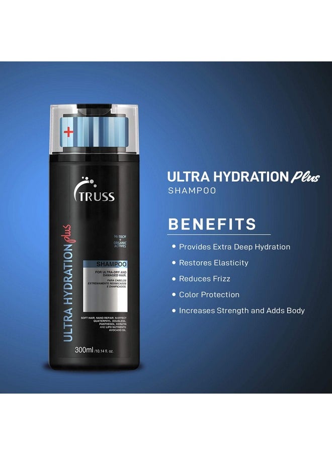 Truss - Ultra Hydration Plus Shampoo For Extremely Dry Damaged Hair From Chemical Damage Color Damage Deep Hydration Restores Elasticity Revitalizes Adds Body & Shine To All Hair Type & Textures. - Image 1
