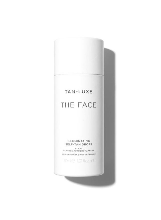 Tan-Luxe The Face Illuminating Tan Drops medium dark 30 ML - Image 3