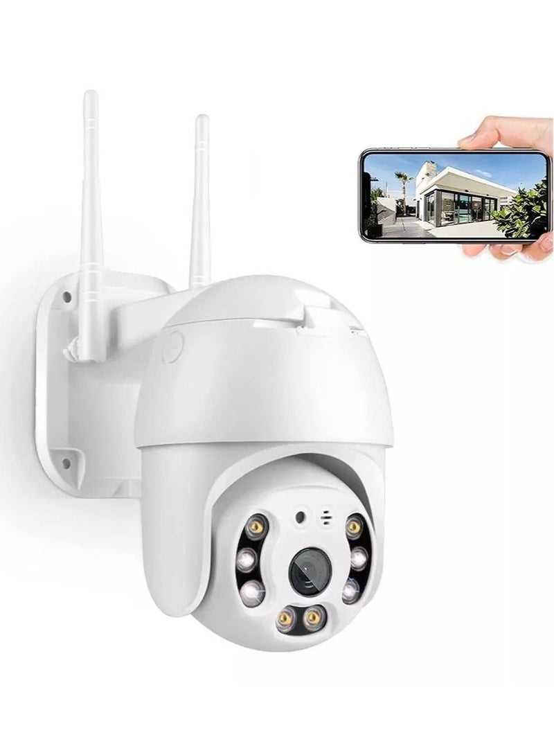 5G WiFi Security Camera, 3MP High Definition Dual Band 2.4G/5GHz Wireless Camera for Home Security, Motion Tracking with Infrared Night Vision, Spotlight Camera - Image 1