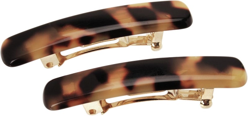 France Luxe Mini Rectangle Barrette Set - Tokyo - Image 1