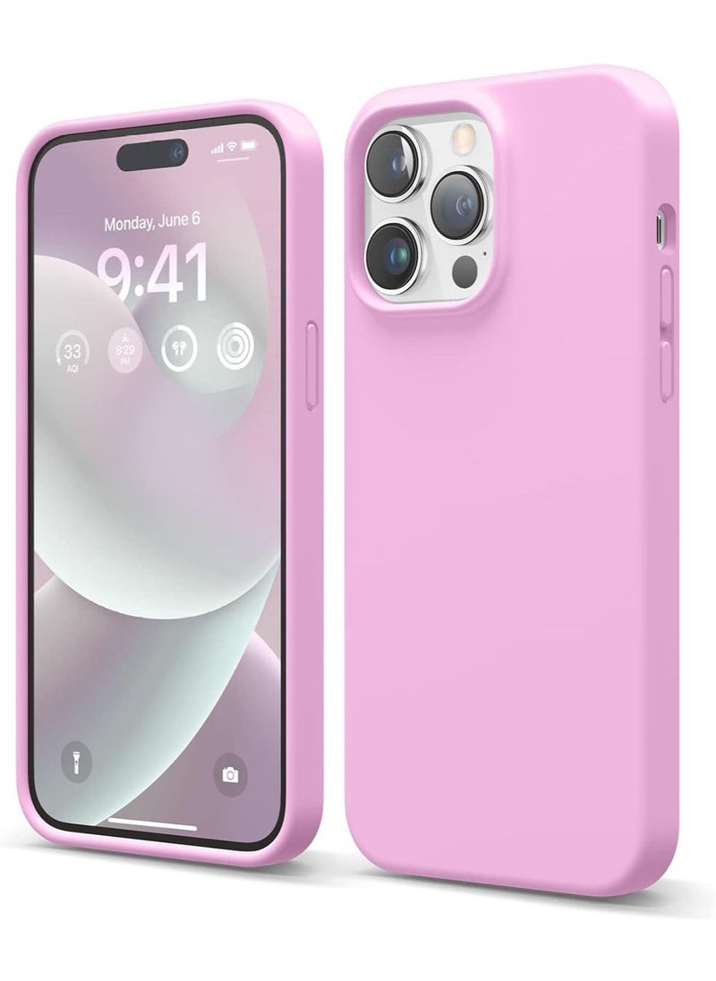 Elago - Silicone Case Cover for iPhone 14 Pro MAX - Hot Pink - Image 1