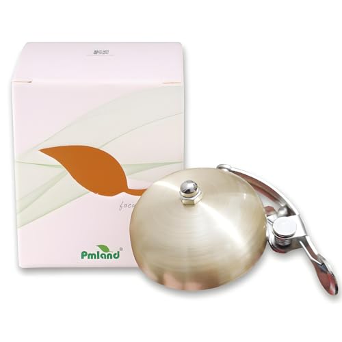 PMLAND Classic Copper Alloy Brass Bicycle Bell - Image 1