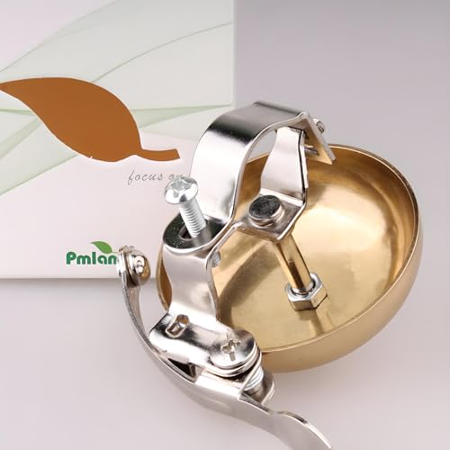 PMLAND Classic Copper Alloy Brass Bicycle Bell - Image 2