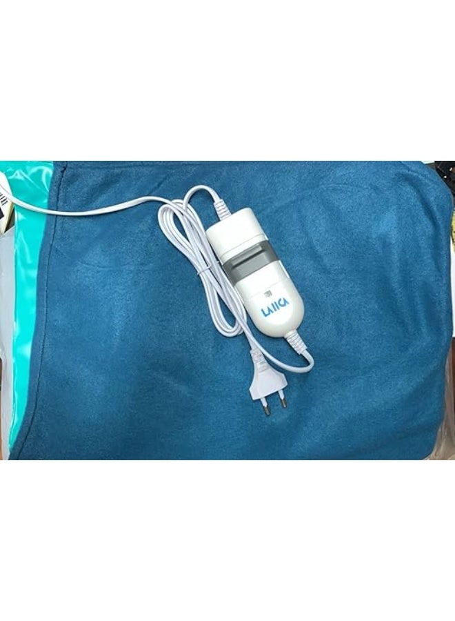 وسادة تدفئة كهربائية صغيرة محمولة - قماش متين - 3 إعدادات سرعة - تخفيف فوري للآلام العامة - عملية وسهلة الاستخدام