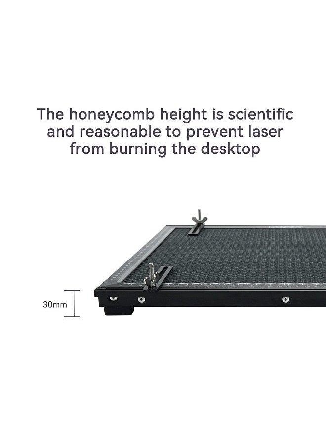 ATOMSTACK - F2 Laser Cutting Honeycomb Working Table All-metal Structure Steel Panel Board Platform with Measurement 400x400mm Work Area Fast Heat Dissipation Table-protecting - Image 1