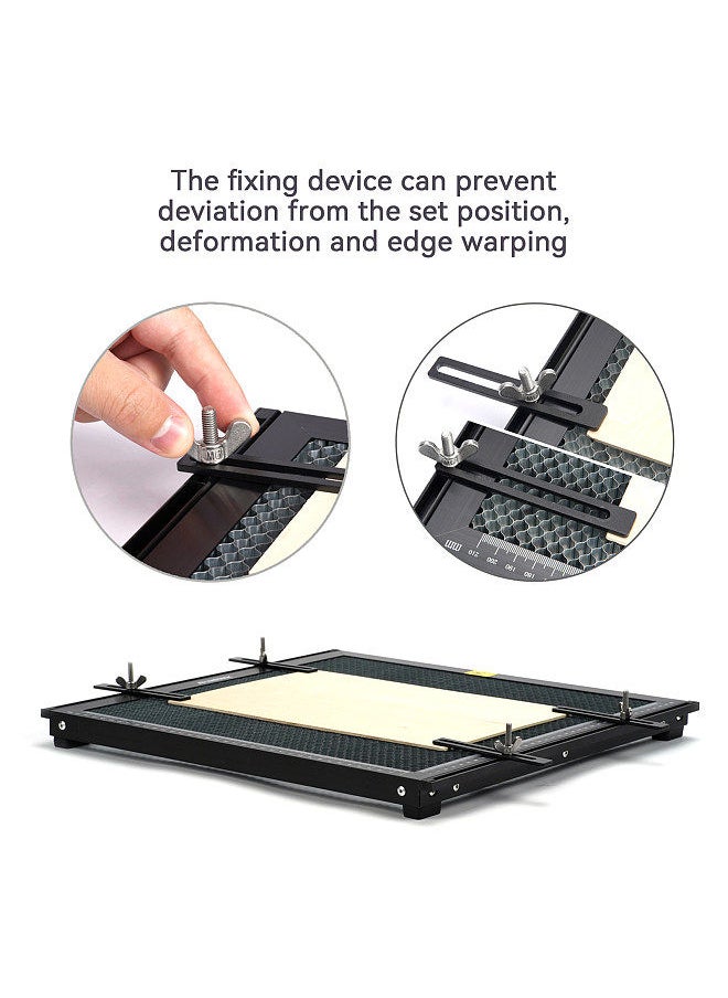 ATOMSTACK - F2 Laser Cutting Honeycomb Working Table All-metal Structure Steel Panel Board Platform with Measurement 400x400mm Work Area Fast Heat Dissipation Table-protecting - Image 1
