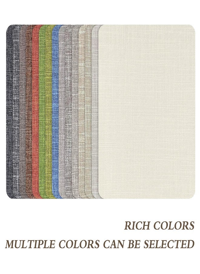 KING MOUNTAIN Fine Linen Repair Patches, Self-Adhesive Linen Fabric Patches, 8X11 inch Extra Size, Multi Color, Can be Used for Linen Sofa Repair (8" x 11", Light Grey 2.0) - Image 3