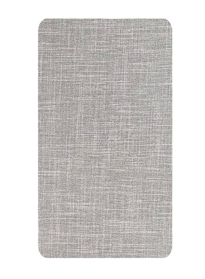 KING MOUNTAIN Fine Linen Repair Patches, Self-Adhesive Linen Fabric Patches, 8X11 inch Extra Size, Multi Color, Can be Used for Linen Sofa Repair (8" x 11", Light Grey 2.0) - Image 1