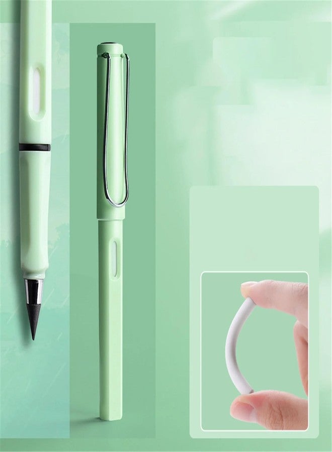 Shuttle Art 2pcs Eternal Inkless Pencil, Permanent No Sharpening, Everlasting Writing Pen for Children School Artists Sketch Drawing, Grey - Image 5