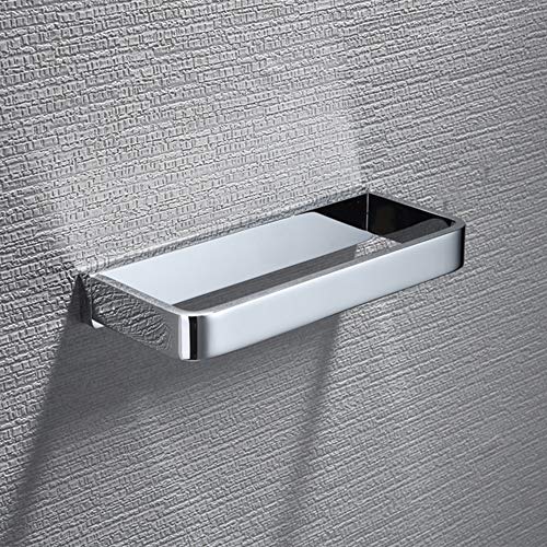 Aothpher Aothphe Bathroom Towel Ring Brass Square Hand Towel Holder Wall Mounted,Polished Chrome - Image 3