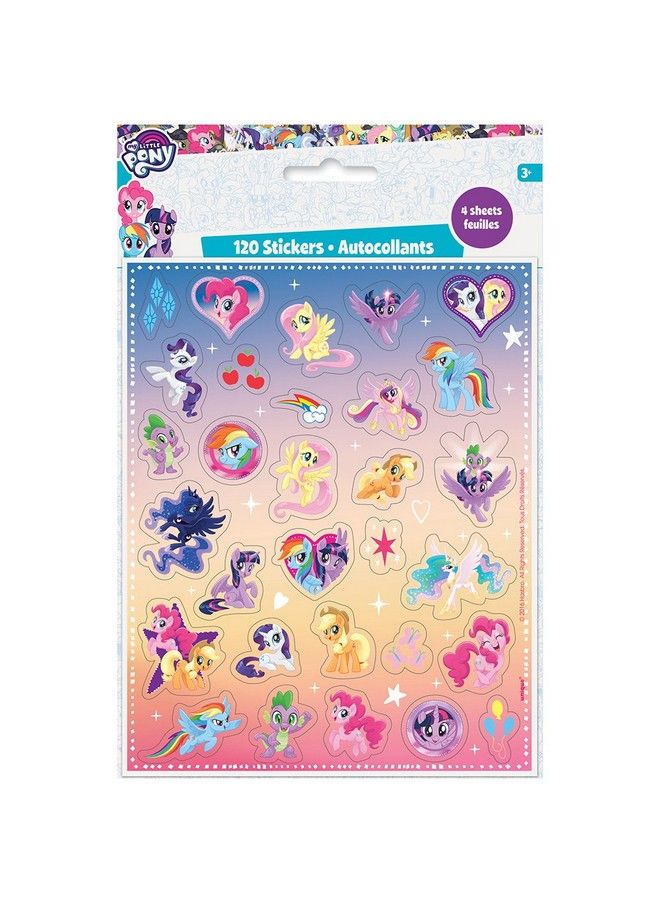 Unique Industries My Little Pony Sticker Sheets Assorted Designs 4 Pcs - Image 2