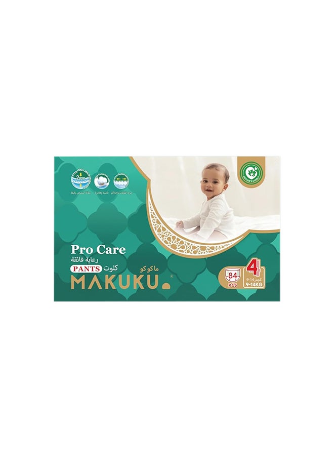 Premium Diapers Procare Pants Size 4 Large  9-14Kg  84 Pieces - pzsku/ZAF7449369B6D110D7F99Z/45/_/1701173037/82fddb93-9fc4-471e-b93b-4686f19cfcdf