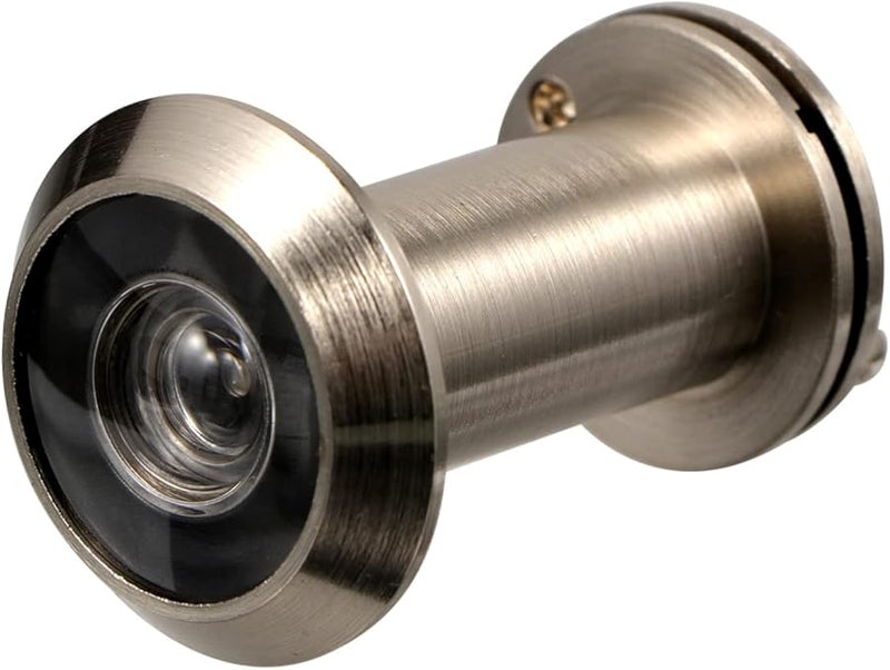 Silver Wide Angle Door Viewer Peephole Camera Security Accessory - Image 1