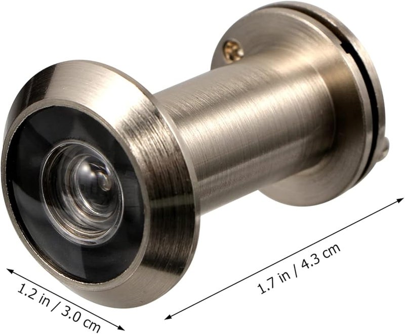 Silver Wide Angle Door Viewer Peephole Camera Security Accessory - Image 4