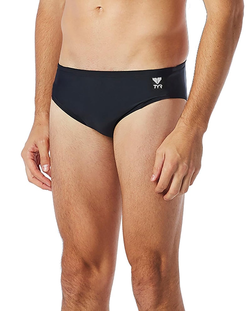 TYR boys Classic swim trunks, Black, 26 US - Image 3