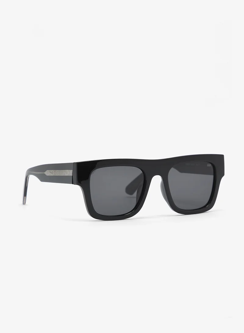 Polarized Lens Square Wayfarer Sunglasses