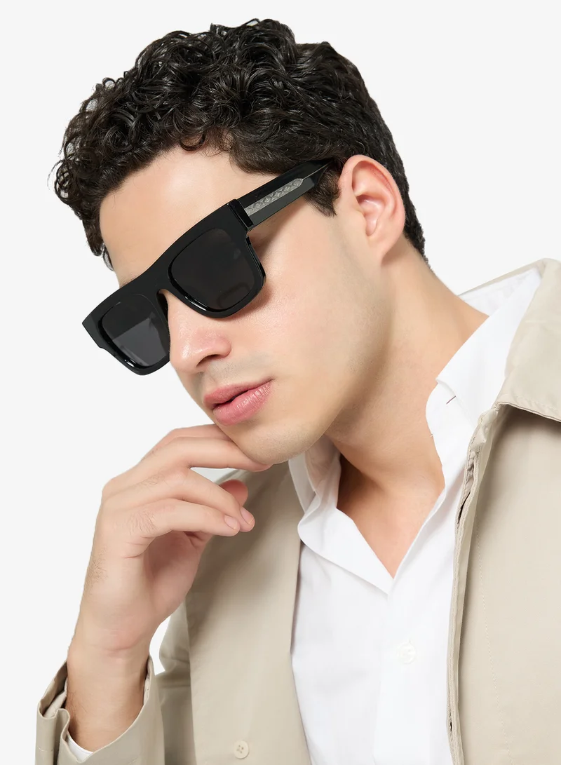 Robert Wood  Polarized Lens Square Wayfarer Sunglasses for Men | Best Price UAE