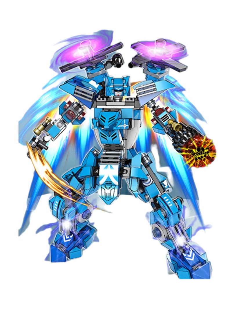 Mechanical Mecha 407pcs Assembly Set Toys, Building Block Assembly Game, Best Learning And Role-Playing, Suitable For Gifts - Image 1