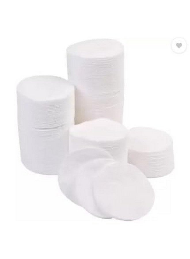 PALMATE Cotton Makeup Remover Pads, Pack of 50 Pcs, White - Image 1
