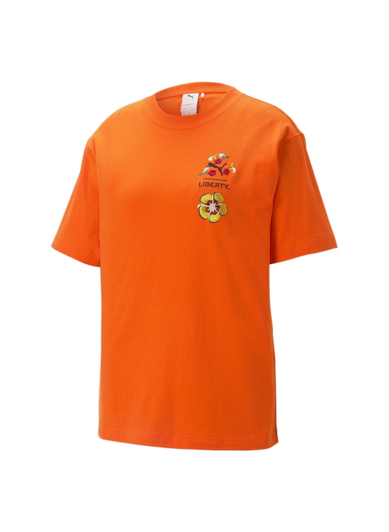 PUMA - x LIBERTY Womens Graphic T-Shirt - Image 1