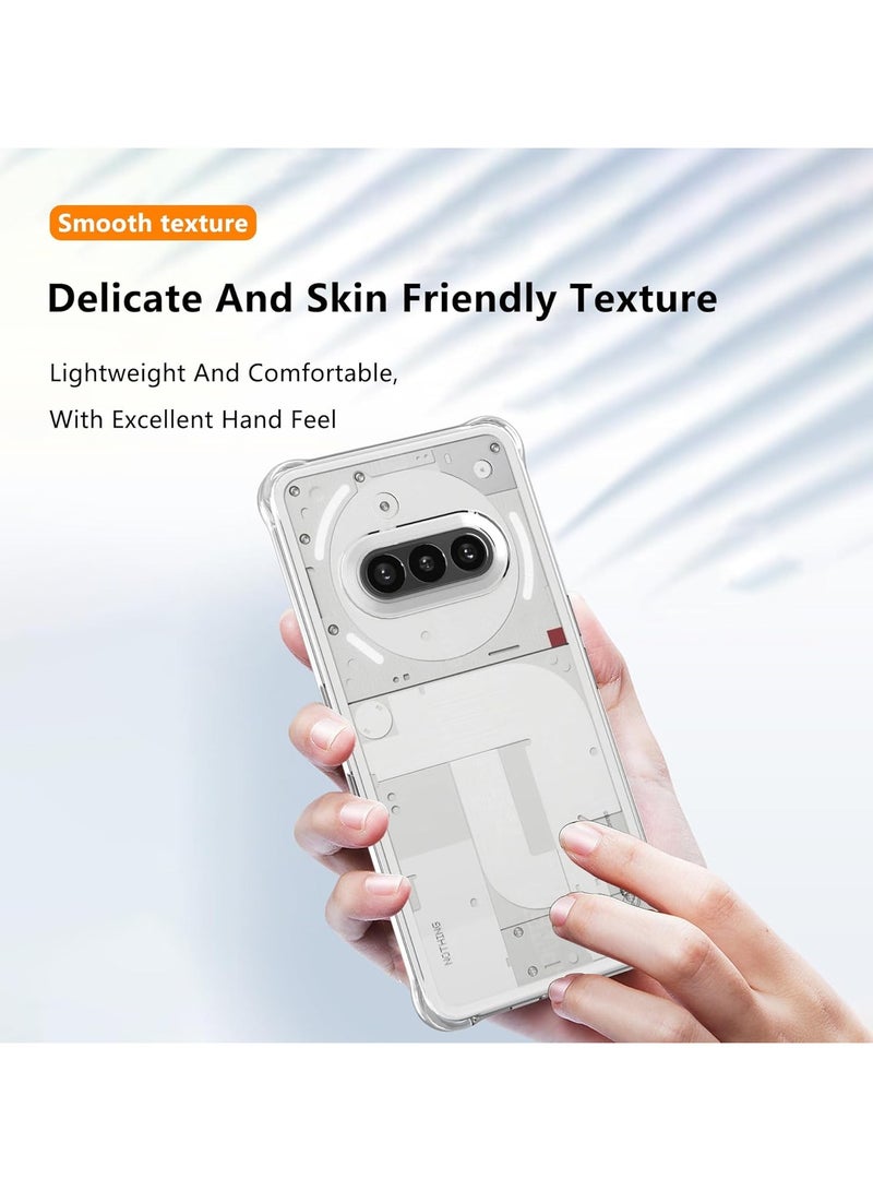 Nothing Phone 3a Crystal Clear Back Cover 360 Degree Protection Shock Proof Design Transparent Back Cover Case for Nothing Phone 3a - Image 4