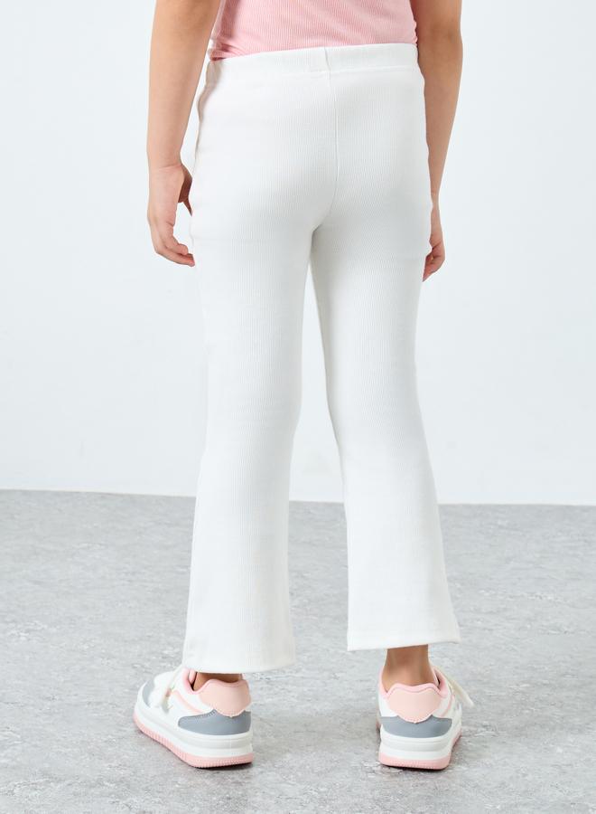 ستايلي ليقنز بتفاصيل مُضلعة مع شارة - Image 4