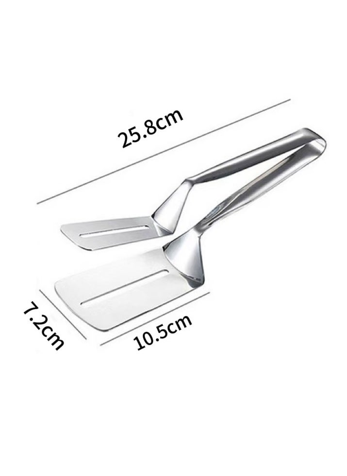 Kitchen Cooking Tools, Stainless Steel Barbecue Clip, BBQ Tongs, Fried Shovel, Bread Meat Vegetable Clamp (Silver) - pzsku/ZAF75098AC5EDD471AB26Z/45/_/1738733658/545b5bcc-aa85-4c75-9b68-f0428c377f68