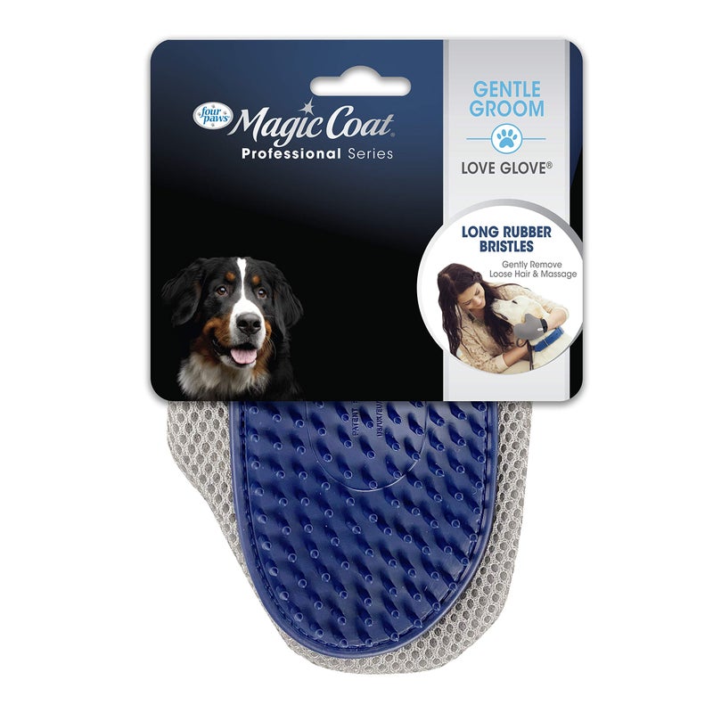 four paws Magic Coat Professional Series Love Glove Dog Grooming Mitt - Image 3